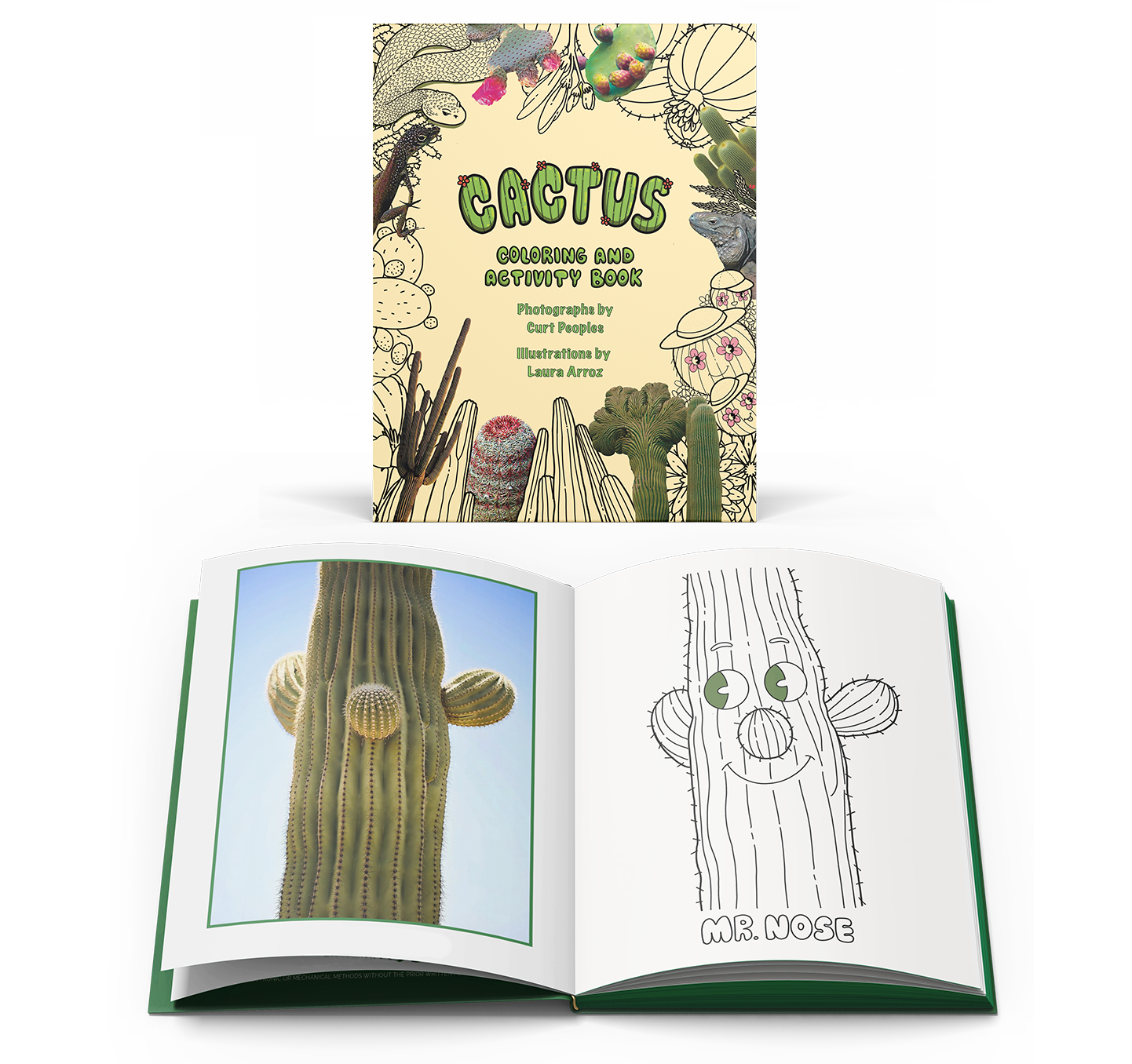 cactus coloring book